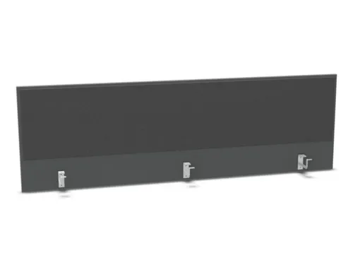 opzetpaneel bureau aanbouw achter donkergrijs BN8010-antraciet 1800mm