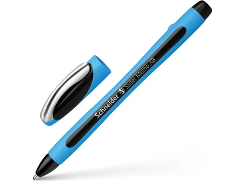 Balpen Schneider Slider Memo Zwart Extra Breed