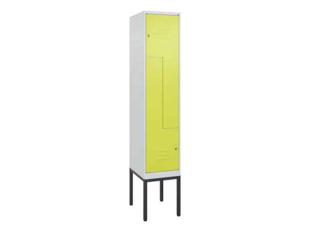 armoire vestiaire Z HxlxP 2120x400x500mm larg. compart. 200/400mm