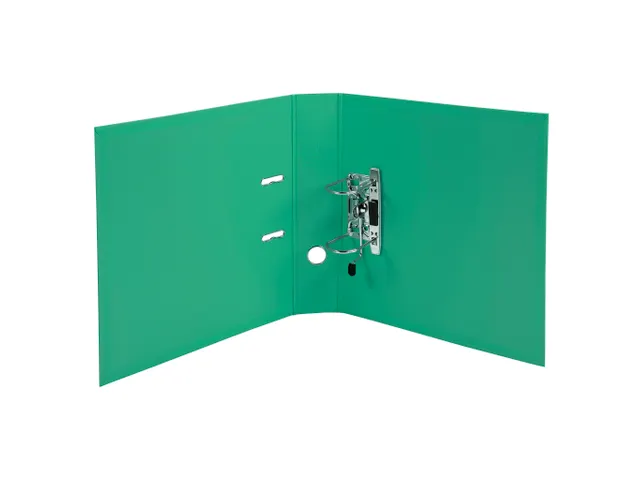 Classeur à levier PVC A4 dos de 70mm. - Vert