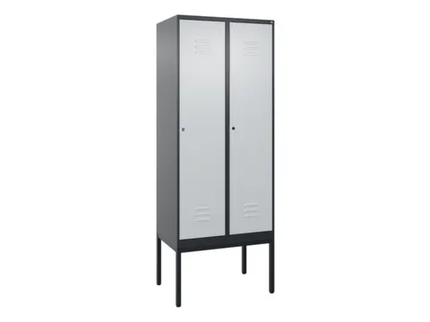 locker voor scheiding van kleding,HxBxD 2120x800x500mm,2vak