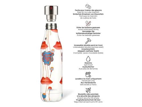 Thermosfles Les Artistes Paris 500ml Chupa Kiss