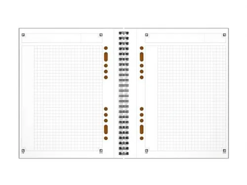 Spiraalblok Oxford International Notebook A5+ ruit 5mm