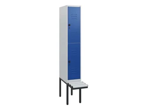 Dubbeldekse dekenkist,HxBxD 1950x300x815mm,1x2vak.,vak B 300mm