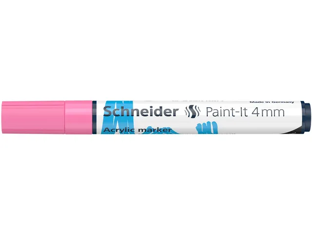 Acrylmarker Schneider Paint-It 320 4mm pastel roze