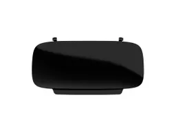 Deksel voor afvalbak 50 ltr, zwart 224x38x345 mm p/stuk Image De