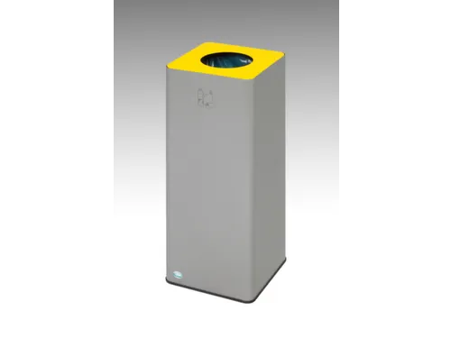 afvalverzamelaar,1x70l,HxBxD 796x320x320mm,klemring
