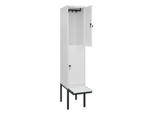 Dubbeldekse dekenkist,HxBxD 2120x400x815mm,1x2vak.,vak B 400mm