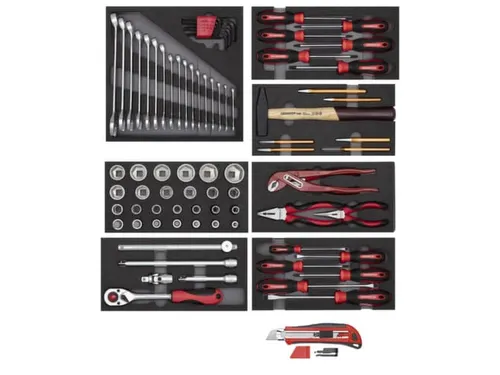 GEDORE RED R21010000 Gereedschapsset 8x CT modules + frees 81stuks