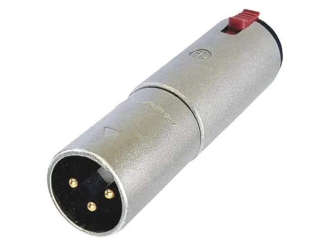 Neutrik - 3-Polige XLR Mannelijk Naar Stereo 1/4 Inch Vergrendelingsja