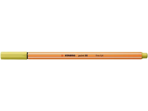 Fineliner STABILO point 88/67 fijn mosterd