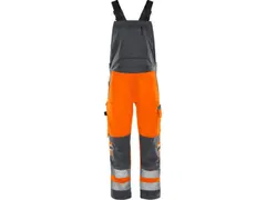 Fristads 1030 Amerikaanse overall voor P/COT, fluo oranje/grijs, maat