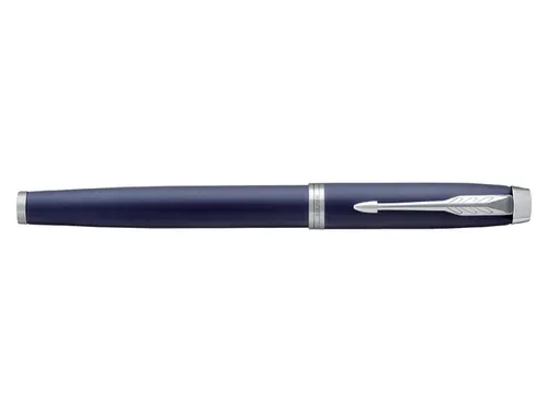 Vulpen Parker IM Matt Blue CT Finish Medium Blauwe inkt