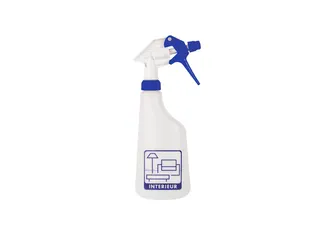 Sprayflacon Cleaninq 600ml leeg met logo interieur - 1