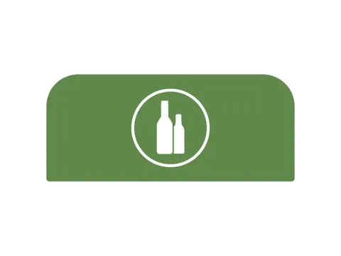 Configure Recyclingstation Paneel Glas 87 liter