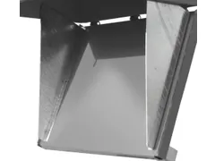 Centreerwand,V. Klapbodemcontainer 1-2M³,Staal