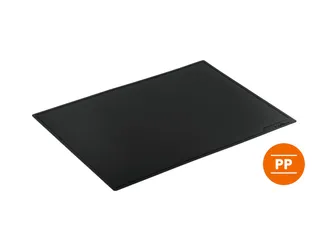 Schrijfonderlegger 420x300 mm voor vergaderzalen PP zwart - 2