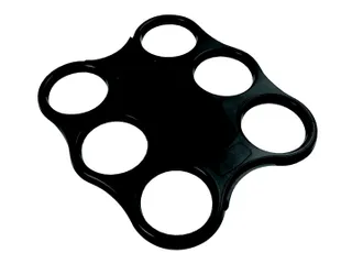 Bekerplateau Sensations voor 6 bekers zwart - 1