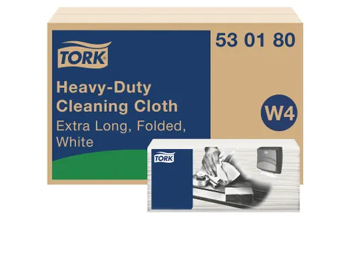 Tork 530180 W4 Heavy Duty Reinigingsdoeken 1-Laags 280 Stuks