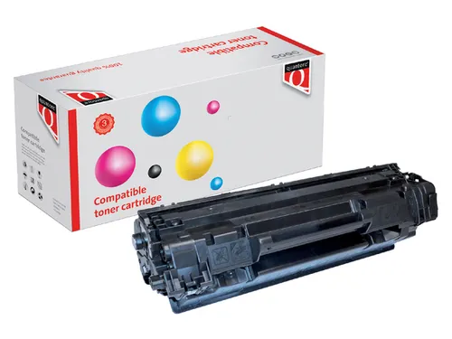 Tonercartridge Quantore alternatief tbv Canon 737/HP CF283X zwart