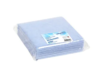 Werkdoek Cleaninq viscose 38x40cm blauw 10 stuks - 2