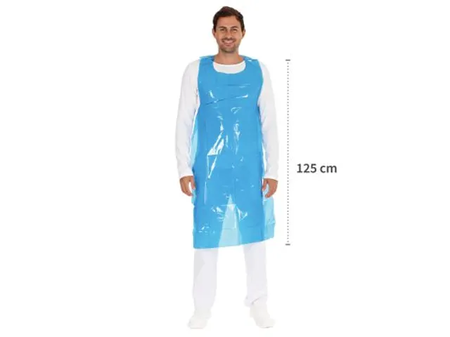 Franz Mensch 23176 Hygostar Schort PE 125x70cm Blauw 500 stuks