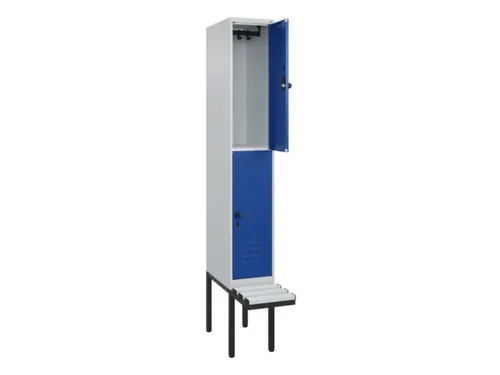 Dubbeldekse dekenkist,HxBxD 2120x300x815mm,1x2vak.,vak B 300mm