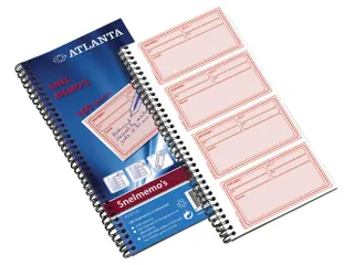 Snelmemo Djois Atlanta 74x125mm 160 notities in tweevoud wit - 1