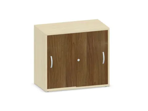 Schuifdeurkast 720x800x430mm Decor Romp Esdoorn Decor Front Noten