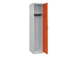 locker,HxBxD 1850x400x500mm,1vak,vak B 400mm,draaigrendel