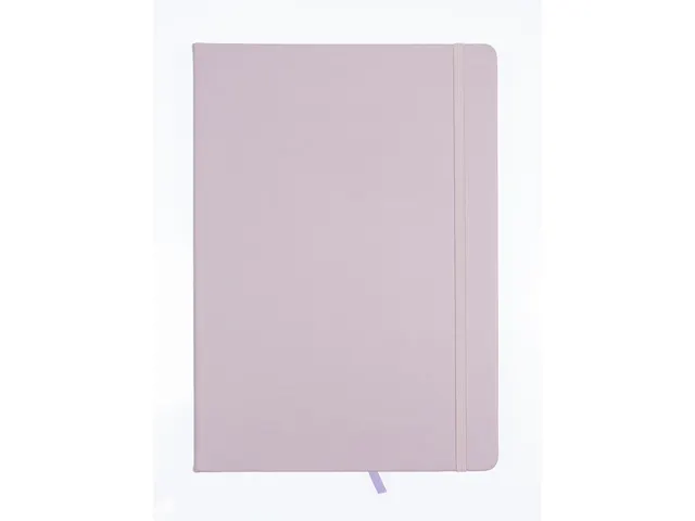 Schetsboek Kangaro A4 violet PU HC 80 blad 140gr roomwit met elastiek