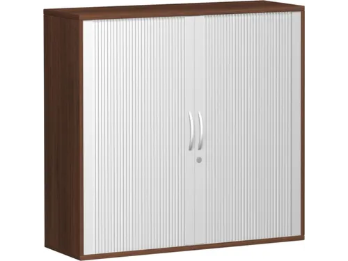 jaloeziedeurkast,HxBxD 1150x1200x430mm,2xhouten vloer,decor romp noten