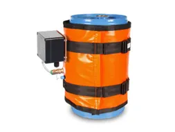 Verwarmingsmantel,V. 30L Vat,Buiten Glasvezel/Silicone,Oranje