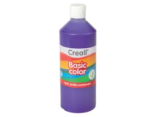 Plakkaatverf Creall basic paars 500ml - 1