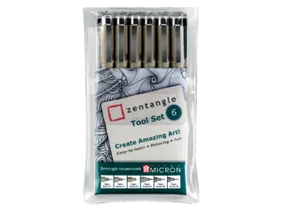 Zentangle Tool Set 6 Delig - 1