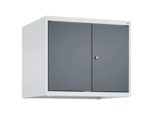 opzetkast,v. locker,2vak.,vak B 300mm,HxBxD 500x600x500mm,vleugeldeur