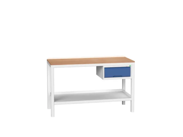 établi HxlxP 930x1500x600mm plateau multiplex 4 pieds