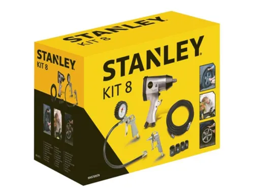 Kit Met Pneumatische Accessoires - 8-Delig