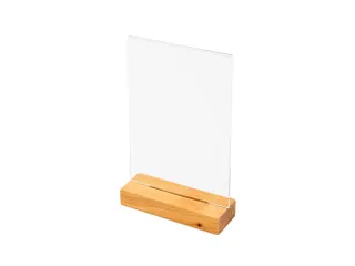 Houten Menuhouder T Tafeldisplay A5 Portret - 2