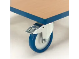 wielenset,v. transportwagen,PU,draagverm. 1200kg,Ø 200mm,meerprijs