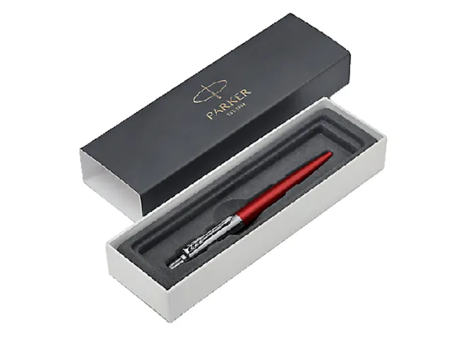 Balpen Parker Jotter Kensington red CT medium Giftbox