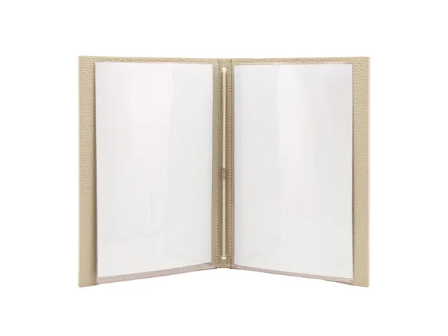 Porte-menu Securit Signature A5 sable