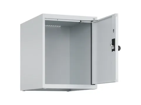 opzetkast,v. locker,1vak.,vak B 400mm,HxBxD 500x400x500mm,draaigrendel