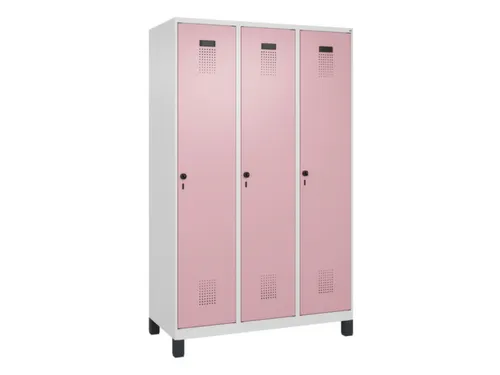 locker voor scheiding van kleding,HxBxD 1950x1200x500mm,3vak