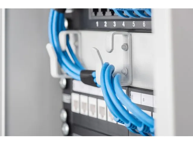 Modulair Patchpaneel 12-poorts Blanco 1U Rackmontage 254mm 10'' Zwart