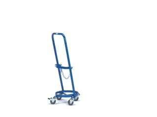 Flessenkar,draagverm. 80kg,laadvl. Ø 310mm,1x11l fles,platform open - 1