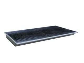 ophangbak,opvangvol. 200l,HxBxD 140x2150x1250/915mm,m. PE-element - 1