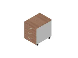 mobiel ladeblok,HxBxD 580x420x560mm,3lade(n),centr. vergrendeling