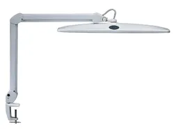 Werkpleklamp MAUL Work LED dimbaar met tafelklem Wit