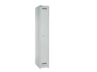 garderobekast,HxBxD 1850x400x500mm,1vak,vak B 300mm,cil.-slot - 2